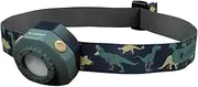 Ledlenser - Kidled4R Rechargeable Children's Headlamp, 40 Lumens, Metal Clip, White, Red & Blue Light
