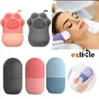 1-2X Ice Facial Cube Massager Ice Roller to Depuff Shrink Pores Sculpt Face Care