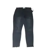 ONE BY ONE TEASPOON JEANS WOMEN SIZE 29 HIGH WAIST FREEBIRD DISTRESSED FRINGE