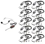 VocoPro Wireless Headset Microphone, USB, Black, Commander-Tour-10 2