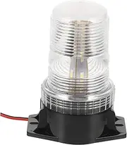 Car Roof Strobe Light LED Warning Light Emergency Flashing Safety Signal for Trucks Construction Vehicles and Heavy Machinery Transparent Shell with Light