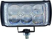 Motorcycle Driving Lights | LED Driving Lights Motorcycle - 2000-Lumen 6 LED Powerful Lamp for Motorbike Street Night Riding Touring Safet