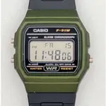 CASIO (F-91WM-3A) 簡約復古風格 面板清晰學生 當兵首選