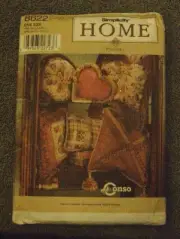Simplicity Pattern 8622 Home Pillow Package 17 Basic Pillow Designs - New