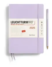 [LEUCHTTURM1917] Week Planner Hardcover Notebook 2025 inLilac