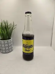 NuGrape Soda Bottle 12 oz. "A Flavor You Can't Forget" **Read**
