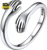 Toe Rings for Women 925 Sterling Silver Toe Ring Hypoallergenic Adjustable Open