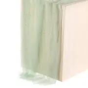 Light Green Table Runner 63 x 120 Inch Pearl Table Cloth Wedding Decor