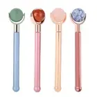 Jade Roller For Face Eye Forehead Massage Anti Aging Wrinkle Removal Massage GOF