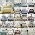 Soft Coverlet Bedspread Set Quilted Queen Super King Size Patchwork Bed Floral