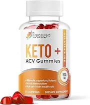 Apple Cider Vinegar Gummies, Advanced Superfood Blend, Keto Friendly Vegan Gummies, Gummy Supplement formulated with Vitamin B6 B12 for Active Men and Women, Digestion Weight Loss Aid