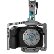 Kondor Blue Canon R5/R6/R Full Cage w/ Top Handle (Space Gray)