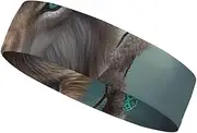 [YKLBV] Moisture Wicking Headbands for Men and Women Animal Cartoon Elephant Sports Sweatband for Tennis Basketball Running Gym Working Out