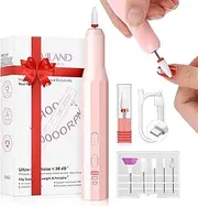SAVILAND 20000RPM Cordless Nail Drill Kit: Ultra Low Noise Rechargeable Electric Nail File Portable Low Heat Nail Drill Machine with Complete for Beginner Manicure Pedicure Home