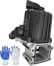22877306 Crankcase Ventilation Oil Separator Compatible with 2015-2022 Volvo D13 Engines + Gasket 20532891, Replaces OE 21373547 22877306, Crankcase Oil Separator Kit with Gasket and Gloves