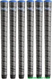 Winn Dri-Tac Wrap Golf Grips Midsize +1/16" Core 60R Set of 6 - 6DTWR-DG