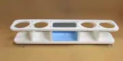 APF Marine Inline Four Beverage Cup Holder w Storage Box Catch All