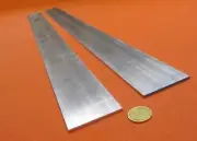6061 T651 Aluminum Bar, 1/8" (.125") Thick x 2 1/2" Wide x 36" Length, 2 Units