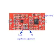 MAX4466 Electret Microphone Preamplifier Module With SSM2167 Voice Compression S