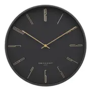 One Six Eight London MAYA 40cm Charcoal Grey Silent Wall Clock