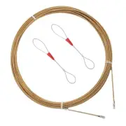 Electricians Essential Spring Wire Pulling Device with Flat Tip Wire Threader
