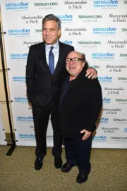 George Clooney Danny DeVito at SeriousFun Children's Network's New - Old Photo