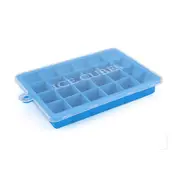 Ice Cube Tray with Lid 24 Grids Ice Cube Molds Silicone Ice Cube Tray Mold Square Shape Ice Cube Maker