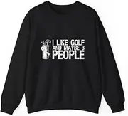 [X.Style] for a Golfing ds001 Sweater Black 3XL