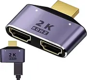 2K to Adapter - Audio External Stereo Sound Adapter with Light | Lightweight Small Output Adapter Suitable for Notebook Game Console Desktop Computer