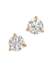 Bloomingdale's Fine Collection Certified Diamond Martini Set Stud Earrings in 14K Yellow Gold, 1.5 ct. t. w.