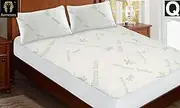 Ramesses Breathable Antibacterial Bamboo Mattress Protector, Queen