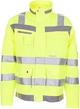 Planam 5601029 Size 29 "Plaline" High Visible Jacket - Yellow/Zinc