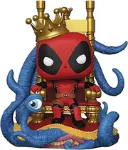 Pop! Deluxe Marvel Heroes King Deadpool on Throne Vinyl Figure