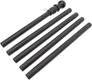 BAZEITFLOW 1 Set Stainless Steel Flag Pole Rotation Winding Flagpole for House Garden Courtyard Rustproof Easy to Assemble Durable Outdoor Flag Rod