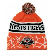 NRL Wests Tigers Quake Supporter Beanie - Adult
