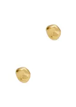 Agmes Gia Small 18kt Gold Vermeil Stud Earrings ONE SIZE