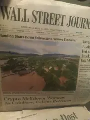 THE WALL STREET JOURNAL WEDNESDAY JUNE 15, 2022 Crypto meltdown worsens as Coinb