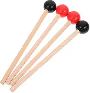 SUPVOX 2 Pairs Marimba Sticks Tongue Drum Mallets Percussion Instrument Drumsticks Comfortable Grip Durable Material Smooth Surface for Enhanced Performance