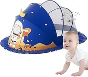 Fly Net for Baby - Cartoon Baby Fly Net Crib Cover,Breathable Foldable Canopy Tents Cover Portable Bedding Accessories for Girls Boys Children