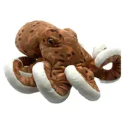 Wild Republic Cuddlekins Octopus Plush Toy Aquatic Stuffed Animal 30cm