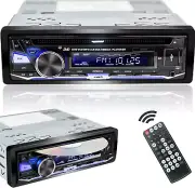 Estereo Para Automovil De Un Solo Din Con Reproductor De Cd/dvd | Bluetooth ...