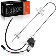 A-Premium Electric Power Window Regulator with 2-Pin Motor Compatible with Kenworth T600 1999 2000 2001 2002 2003 2004, Front Left Driver Side, Replace# R211010