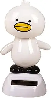 Dancing Dashboard Decorations | Dashboard Cartoon Chick Solar Dancing Ornament | Lovely Animal Figure Table Creative Ornaments for Bay Window, Verandah