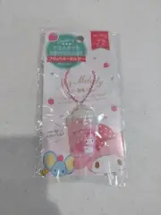 Sanrio x Daiso My Melody Pink Strawberry Frappe Keyholder Keychain Bag Charm
