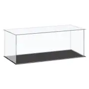 Acrylic Display Case Plastic Box Cube Storage Box Clear 41x16x15.5cm