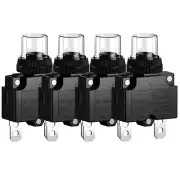 9Amp Circuit Breakers Thermal Overload Switch Protector 88 Series Manual Push Bu