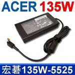 ACER 宏碁 高品質 135W 橘頭 變壓器 TRAVELMATE 2000 2100 2200 2500 2600 2700 4050