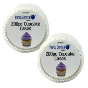 400PCS CUPCAKE CASES Classic Baking Cupcakes Liner White High Quality Value Set