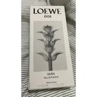 在飛比找蝦皮購物優惠-LOEWE 001 MAN Eau de Parfum 50