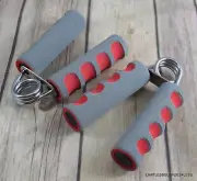 FOAM HAND GRIPPER EXERCISE FOREARM STRENGTHENER GRIPS MUSCLE - COMES IN PAIR